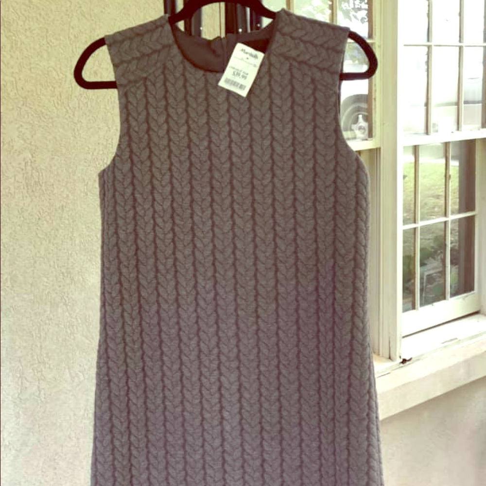 Shirt grey dress.